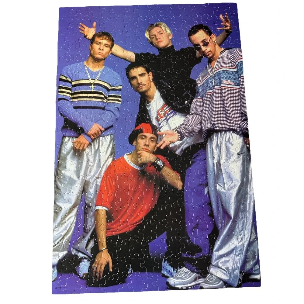Backstreet Boys Millennium Jumbo 300 Piece Poster Size Puzzle Boy Band Complete‎